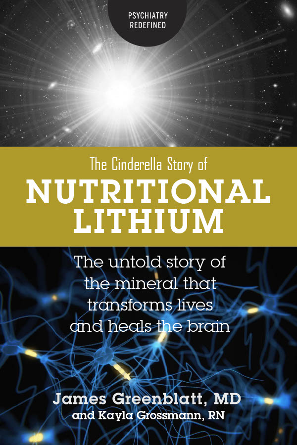Nutritional Lithium book by Dr. James Greenblatt